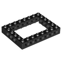 ชิ้นส่วนเลโก้ Lego Part Technic, Brick 6 x 8 Open Center (32532, 1680, 40345) ราคา/ชิ้น