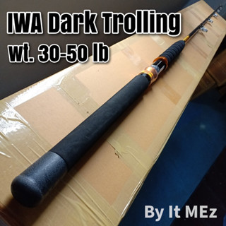 ของแท้ ราคาถูก ❗❗ คันเบ็ดตกปลา IWA Dark-Trolling 1 ท่อน Line wt.30-50 lb เหมาะสำหรับปลาขนาดใหญ่ งานทะเลบนเรือ Spinning