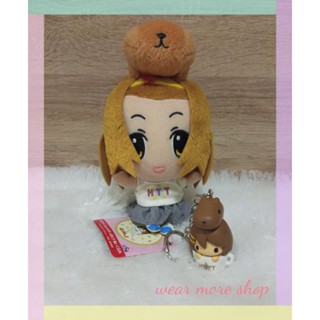 Kapibarasan x K-On! Set of 2✌) ตุ๊กตาคาปิ (น่ารักมว๊าากกกก) คาปิบาร่า ตุ๊กตาอนิเมะ🇯🇵 สินค้าลิขสิทธิ์แท้ญี่ปุ่น