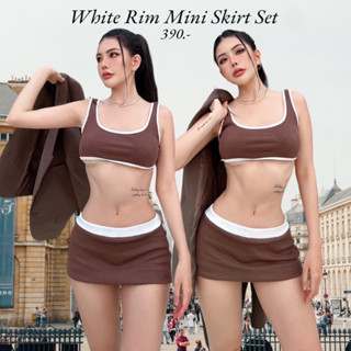 HH321🤎WHITE RIM  BASIC SET