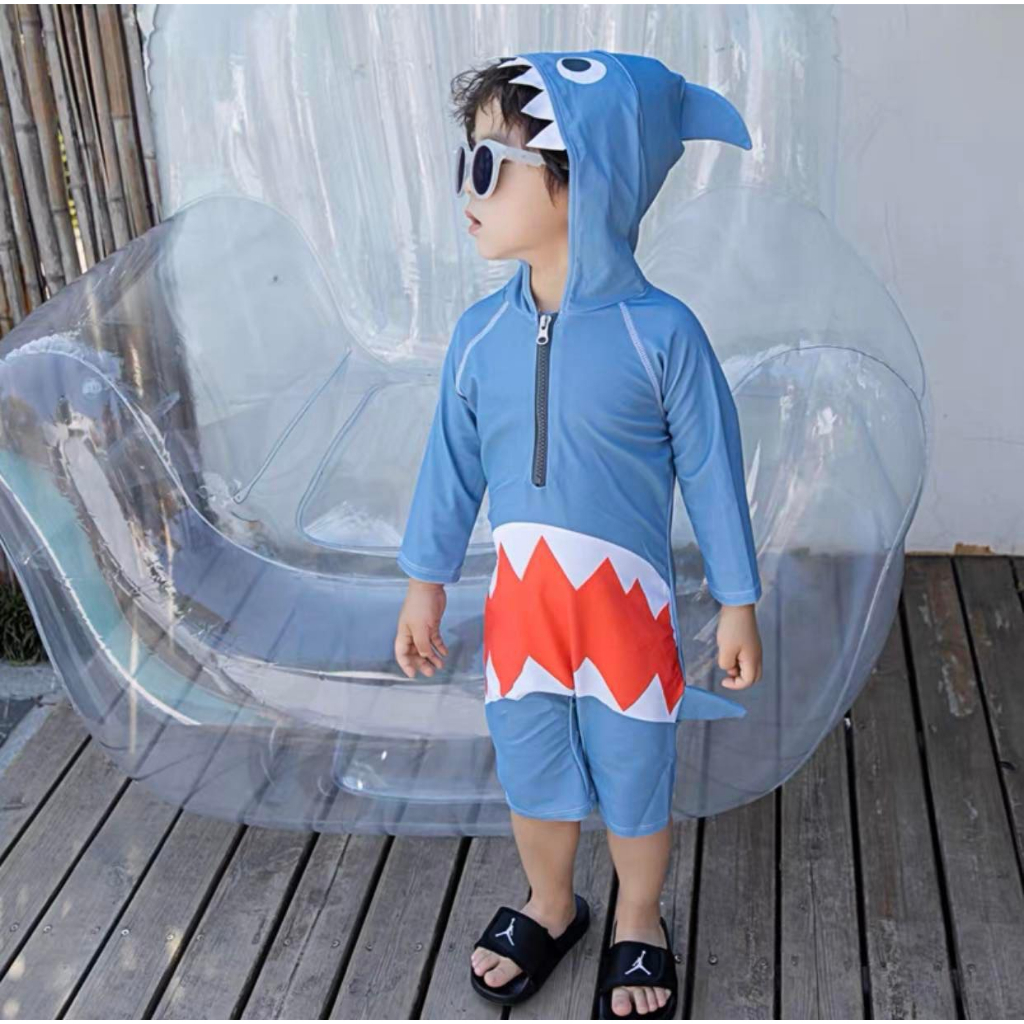 พร้อมส่ง ชุดเด็กน้อย ชุดว่ายน้ำ