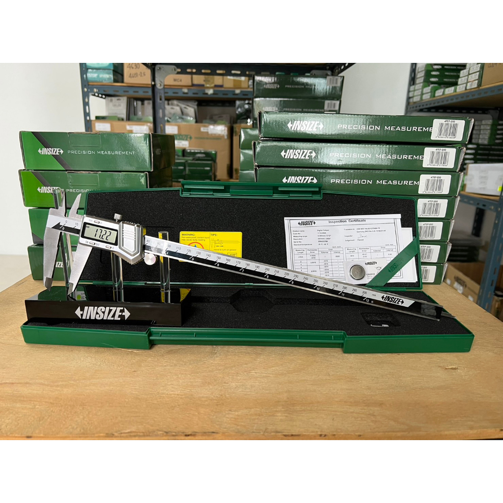 เวอร์เนียดิจิตอล อัลลอย INSIZE ขนาด 12 นิ้ว รุ่น 1114-300A (Alloy Calipers) (สินค้าใหม่) ราคา ถูกที่สุด ดีลบีเคเค