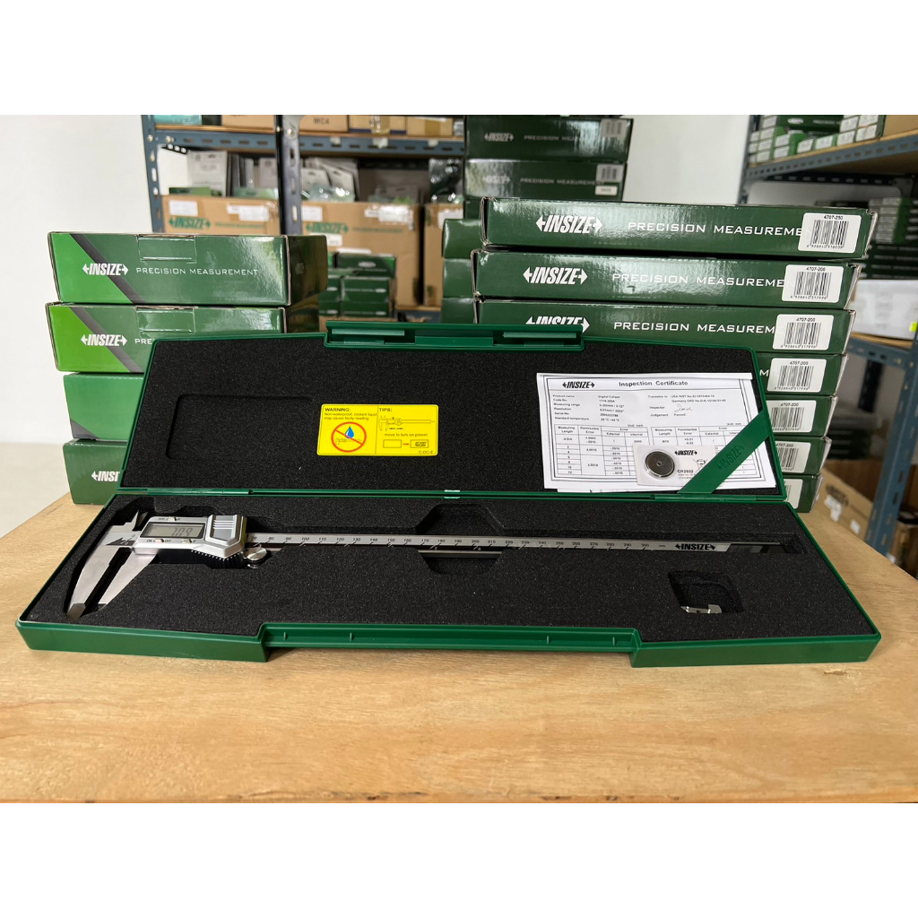 เวอร์เนียดิจิตอล อัลลอย INSIZE ขนาด 12 นิ้ว รุ่น 1114-300A (Alloy Calipers) (สินค้าใหม่) ราคา ถูกที่สุด ดีลบีเคเค แกลเลอรีภาพที่ 4
