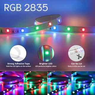 ไฟคริสมาส ไฟแต่งห้อง ไฟเส้น led RGBIC-รุ้ง ไฟตกแต่งห้อง ไฟ LED ไฟห้องนอน การไล่ระดับสีที่มีสีสัน 5m 10m 15m 20m