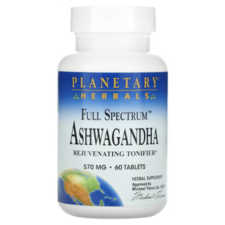 Planetary Herbals Full Spectrum Ashwagandha 570 mg 60 Tablets