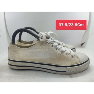 Size 37.5 ยาว 23.5 รองเท้ามือสอง ผู้หญิง ผู้ชาย ผ้าใบ กีฬา  แฟชั่น ทำงาน ลำลอง เที่ยว