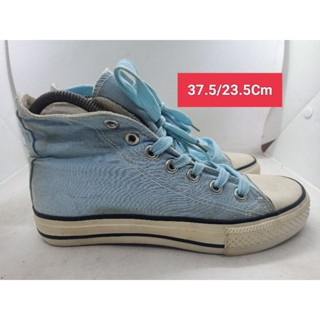 Size 37.5 ยาว 23.5 รองเท้ามือสอง ผู้หญิง ผู้ชาย ผ้าใบ กีฬา  แฟชั่น ทำงาน ลำลอง เที่ยว