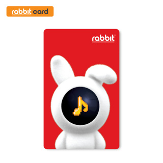 [Physical Card] Rabbit Card บัตรแรบบิท Friends 4Ever สำหรับบุคคลทั่วไป (Music)