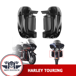 กรณีด้านข้าง Harley Road Glide Road King Street Glide Ultra 1983-2013 แฟริ่ง กล่องแฟริ่ง