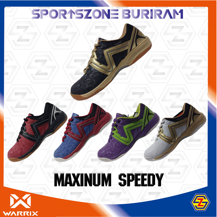 รองเท้าฟุตซอล WARRIX (วอริกซ์) รุ่น MAXIMUM SPEEDY 💯%