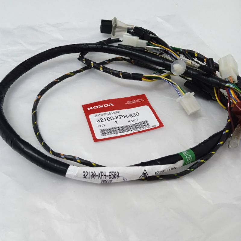 สายไฟเมน HONDA W125R สตาร์ทมือ แท้ศูนย์ 32100-KPH-650
