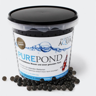 Pure Pond แบคทีเรียมีชีวิต Nitrifying Bacteria แบบเม็ดเจล ช่วยน้ำใส ลดแก๊สพิษ ของเสีย แอมโมเนีย/ไนไตรท์ ปริมาณ 1 ลิตร