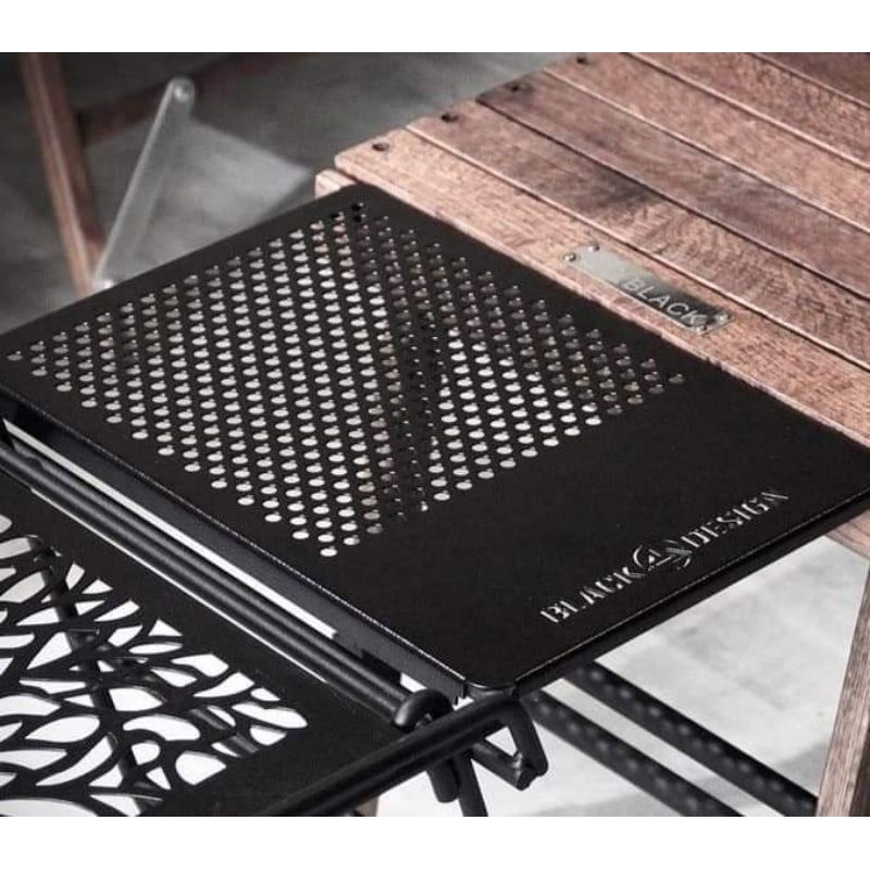 Straddle Plate Black Design