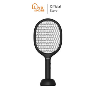 PANDO Electric Mosquito Swatter ไม้ตียุงอัจฉริยะ ทำงานด้วยแสง Black light รุ่น S1 สีดำ