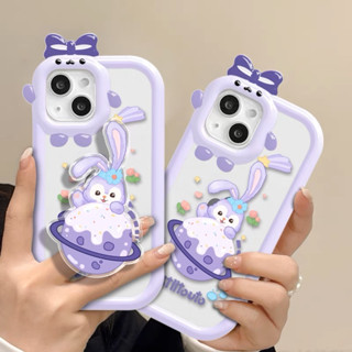 เคสกล้องลูกเจี๊ยบโบว์มา เคสนิ่ม กันกระแทก foriPhone 6 6P 7 7P 11 VIVO V23 Y02S Y15S Y16 Y17 Y12 S Y20 Y21 Y22 Y35 Y76