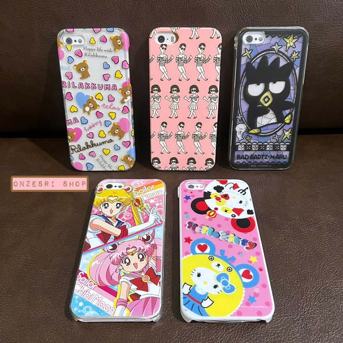 Case iPhone 5/5s/SE ของแท้จากญี่ปุ่น/เกาหลี แบบเคสแข็ง (Hard Case) * มือสอง สภาพดี