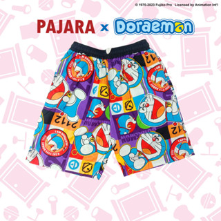 กางเกงขาสั้นเด็ก โดเรม่อน รุ่นเด็ก ลิขสิทธิ์แท้ cotton100% By PAJARA (DRM66-0009-0016)