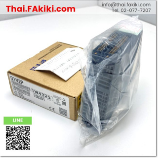 พร้อมส่ง, (A)Unused, QY42P Transistor Output Module, เอ้าท์พุทโมดูล สเปค 64points, MITSUBISHI (66-007-038)