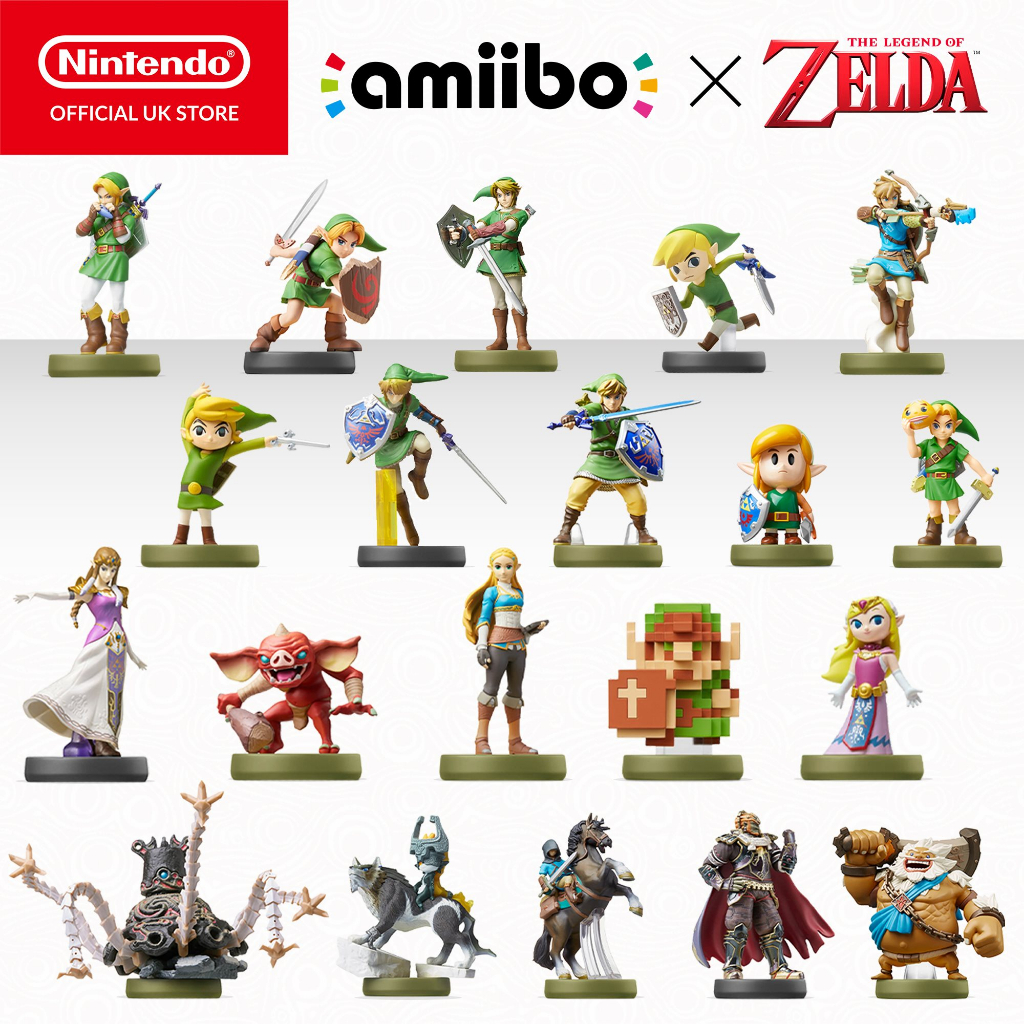 [+..••] พร้อมส่ง | AMIIBO THE LEGEND OF ZELDA SERIES (เกม Nintendo Amiibo™ )
