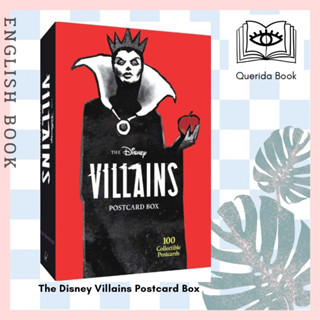 [Querida] โปสการ์ด ดิสนีย์ The Disney Villains Postcard Box: 100 Collectible Postcards (Disney x Chronicle Books)