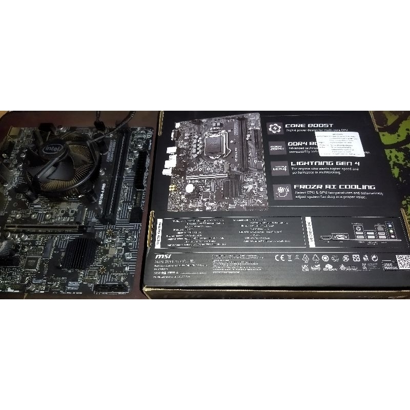 I3-10105F+ MSI H510M-A PRO
