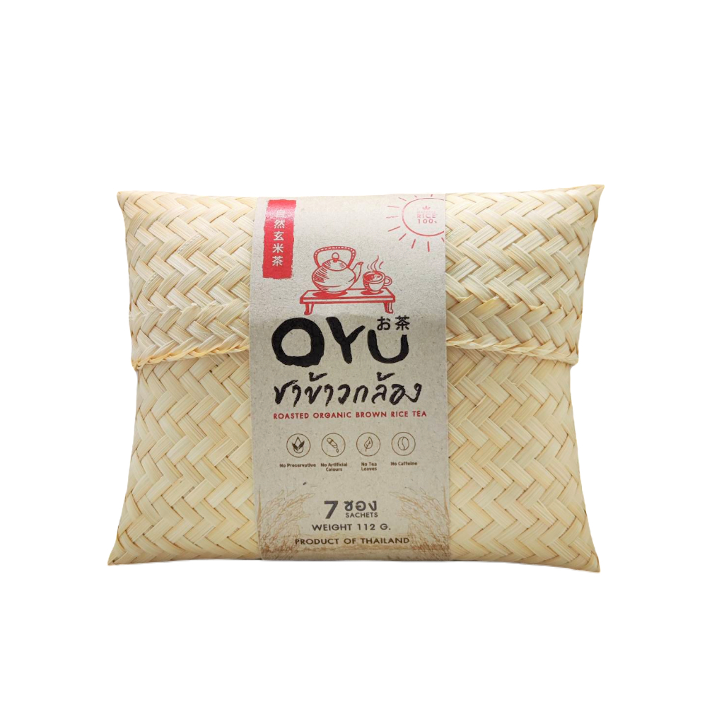 ชาข้าวกล้องโอยุ Oyu rice tea แพคเกจ Premium 7 ซอง
