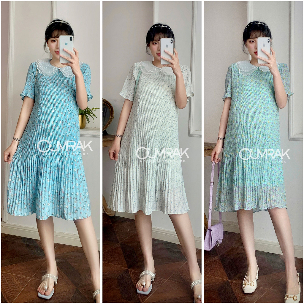 #ชุดคลุมท้อง #ชุดคลุมท้องผ้าชิฟฟ่อน #ซีฟอง #ลายดอก #ชุดคลุมท้องราคาถูก #ชุดคลุมท้องแฟชั่น #nursingdress #ชุดให้นม