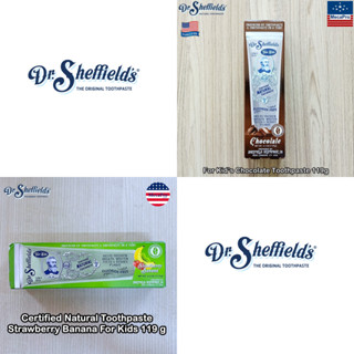 Dr.Sheffield’s® Natural Toothpaste For Kid’s 119g ดร.เชฟฟิลด์ ยาสีฟัน สำหรับเด็ก