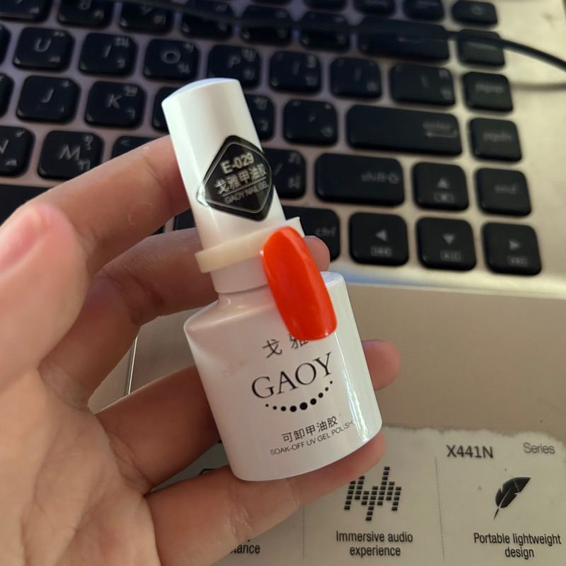 สีเจล ทาเล็บ GAOY  ใหม่ ✨ใช้ไป1ครั้ง