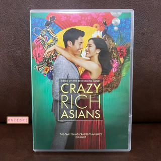 DVD Crazy Rich Asians (2018) เหลี่ยมโบตั๋น (DVD มีเสียงอังกฤษ ซับไทย/อังกฤษ)