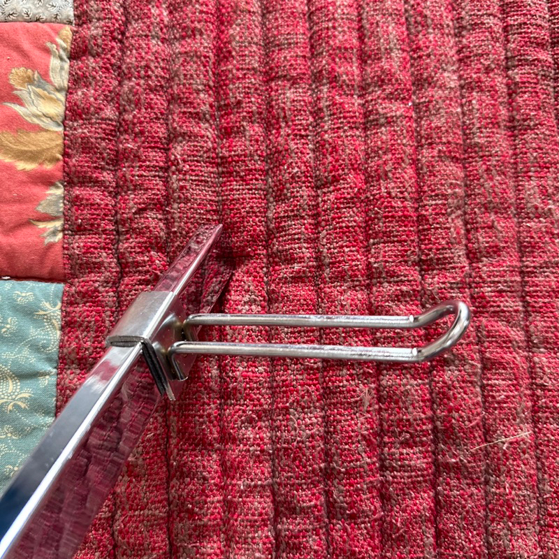 SALE ตะขอตัวยูเส้นคู่เกี่ยวเหล็กกล่อง ตะขอตัวยู ตะขอเส้นคู่ ตะขอเกี่ยวแป๊ปเหลี่ยมเล็ก  ขนาดเหล็ก1/2x