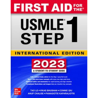 Chulabook(ศูนย์หนังสือจุฬาฯ) |c321หนังสือ 9781265038953 FIRST AID FOR THE USMLE STEP 1, 2023: A STUDENT-TO-STUDENT GUIDE (IE) TAO LE et al.