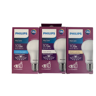 Philips LED Bulb 10w.ขั้วE27 ขั้วเกลียว รูปทรงมาตรฐาน