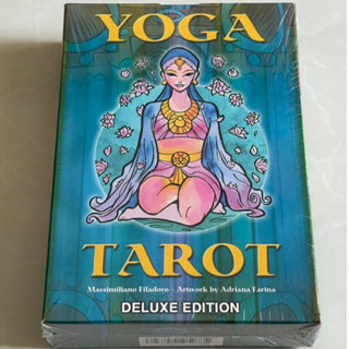 Tarot_raredecks- Yoga Tarot- 1st &amp; deluxe edition-Lo Scarabeo,2008, Rare -Tarot card/ไพ่ทาโรต์/ไพ่หายาก/แท้/ใหม่