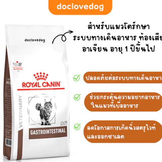 Royal Canin Gastrointestinal cat 2 kg อาหารเม็ดสำหรับแมวโรคระบบทางเดินอาหาร ท้องเสีย อาเจียน การดูดซึมอาหารผิดปกติ