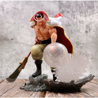 โมเดล ของเล่น วันพีช หนวดขาว Edward Newgate One Piece POP ขวัญของเล่นทำมือ ตกแต่งโต๊ะ เด็กผู้ชาย ญี่ปุ่น การ์ตูน