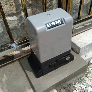 ชุดมอเตอร์ประตูรีโมทอัตโนมัติ มอเตอร์รีโมท BSM Ac 1,500kg. ของแท้ 100% #ประตูรั้วอัตโนมัติ