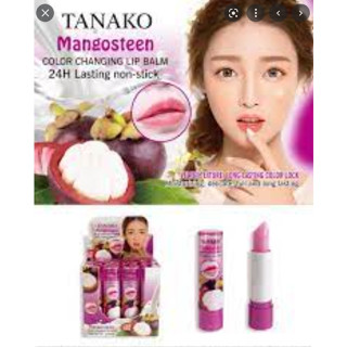 TANAKO MANGOSTEEN COLOR CHANGING LIP BALM (12 packs in a box)