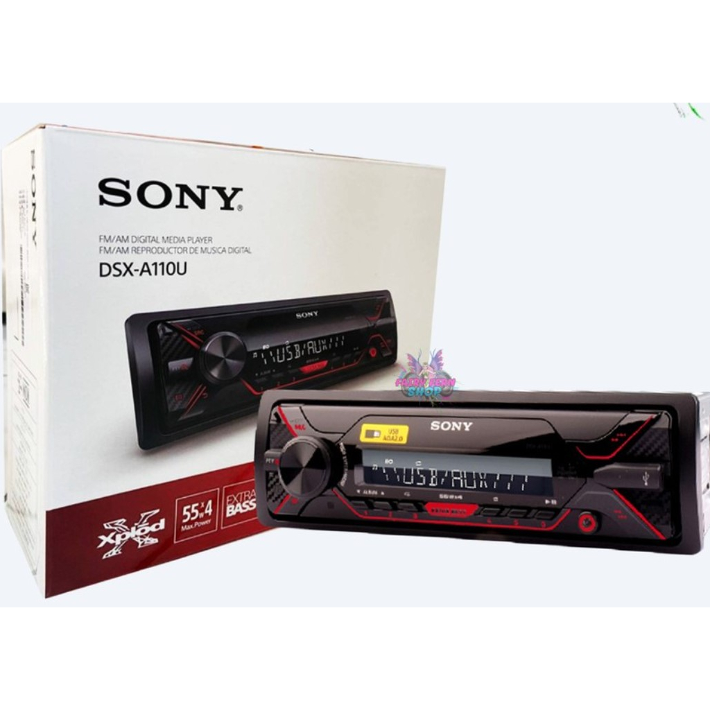 📌ของแท้ 100% พร้อมส่ง SONY DSX-A110U เครื่องเล่น USB 1DIN (แบบไม่ต้องใช้แผ่น)