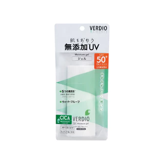 VERDIO UV MOISTURE GEL N SPF50+ PA++++ 80 g / เจลกันแดด ผิวบอบบาง กันน้ำและล้างออกง่ายด้วยสบู่