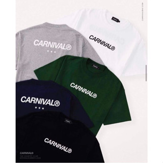 Carnival SS22 Basic T-Shirt สีเทา