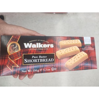 Walkers Butter Shoribread  บิสกิต 150 กรัม