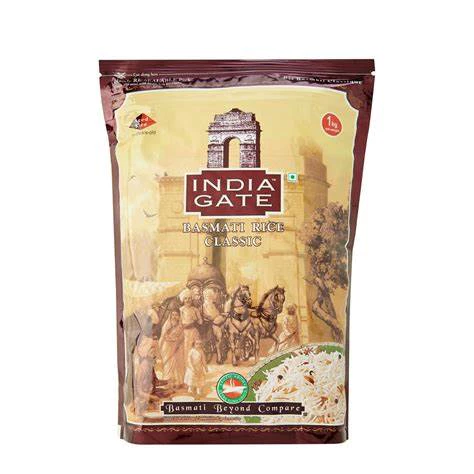 ข้าวบาสมาติ India Gate Classic Basmati Rice 1kg