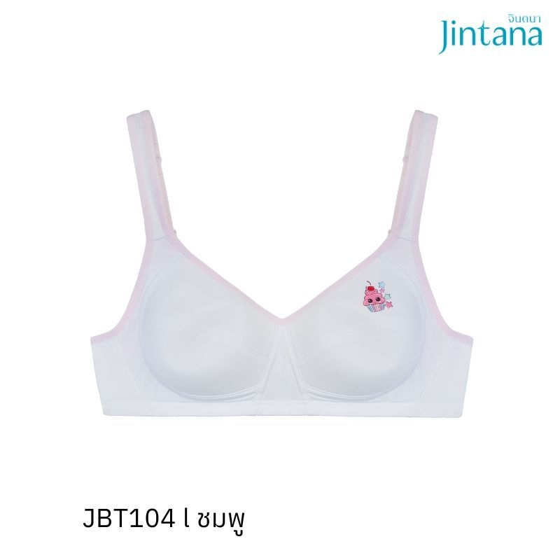Jintana เสื้อชั้นในวัยรุ่น รุ่น Fresh รหัส JBT104  บราไร้โครง ใส่กระชับ เสื้อในไม่มีโครง นุ่มสบาย