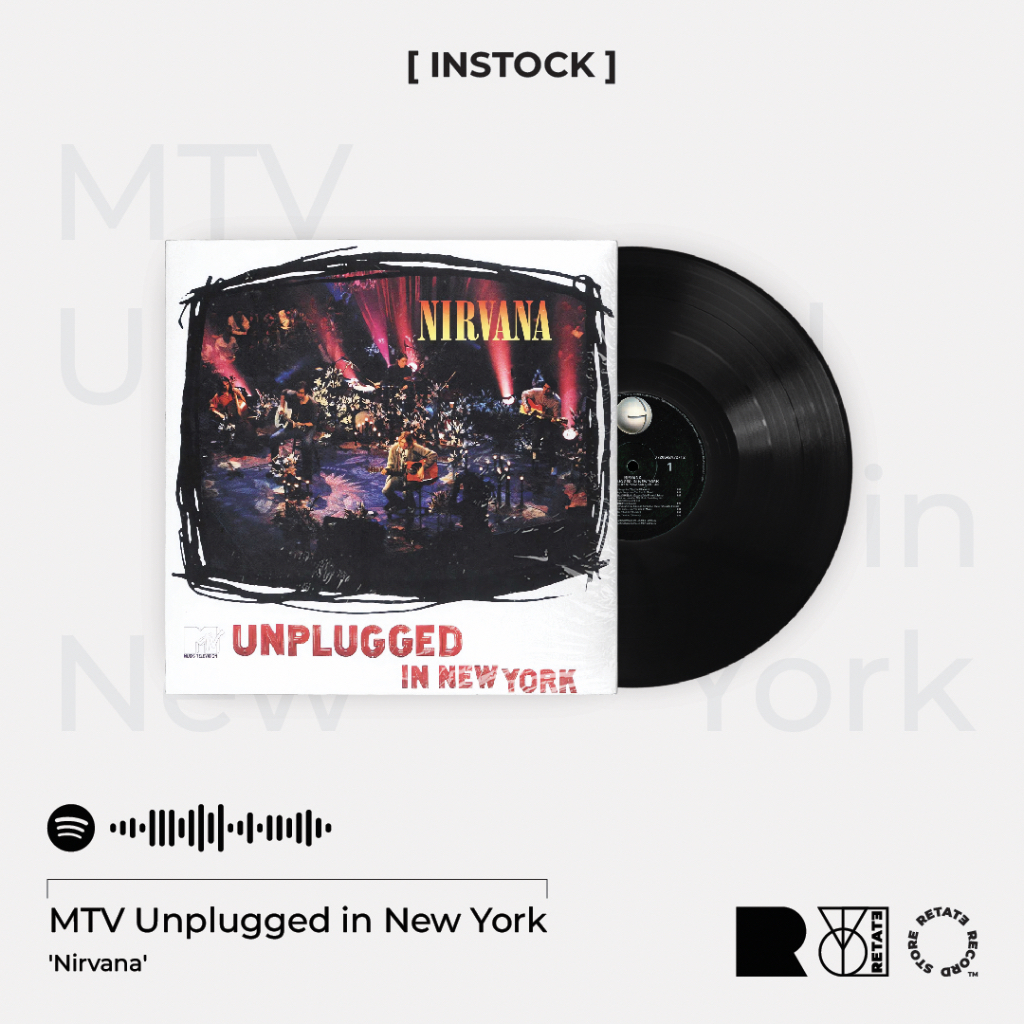 แผ่นเสียง Nirvana – MTV Unplugged In New York