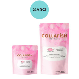 Collafish Collagen 35,000 / 80,000 mg. คอลล่าฟิช คอลลาเจนแท้จากปลา คาวน้อย ละลายง่าย.