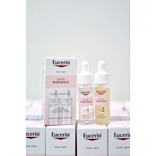 Eucerin Even Radiance Duo Ampoules  เซรั่มแอมพูล 2 Step จัดการผิวหมองคล้ำ บูสผิวดูโกลว์ใส* ใน 7 วัน