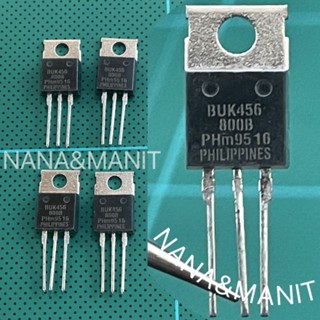 BUK456-800B MOSFET N-FET 3.1A 800V แพ็ค 2ตัว