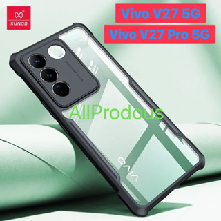 XUNDD Beatle Series เคสกันกระแทก Vivo V27 5G / Vivo V27 Pro 5G ขอบนิ่ม-ด้านหลังแข็ง ด้านหลัง