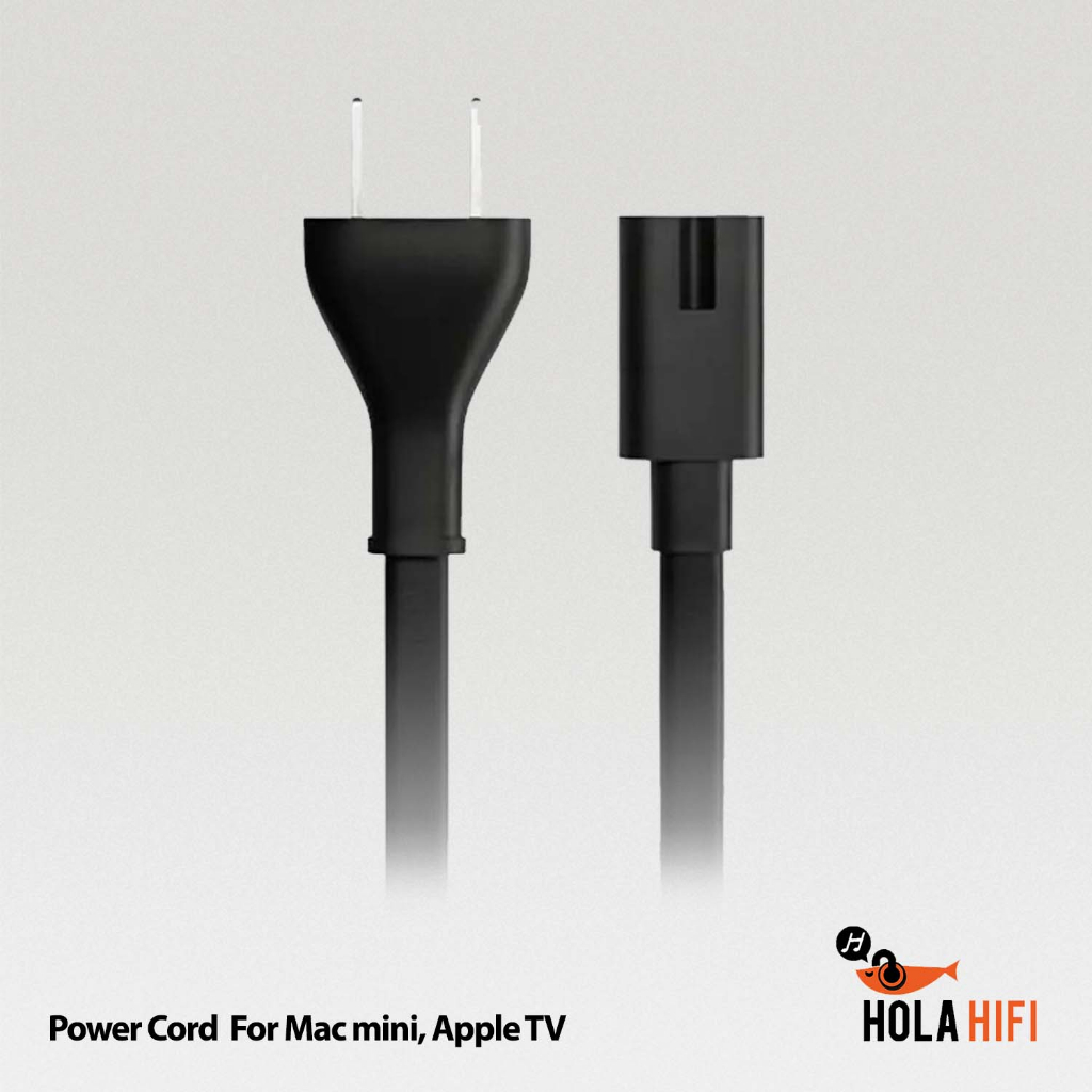สายไฟ C7 Mac Mini, Apple TV, AirPort Express, AirPort Extreme, Time Capsule , Marshall [Black 1M]